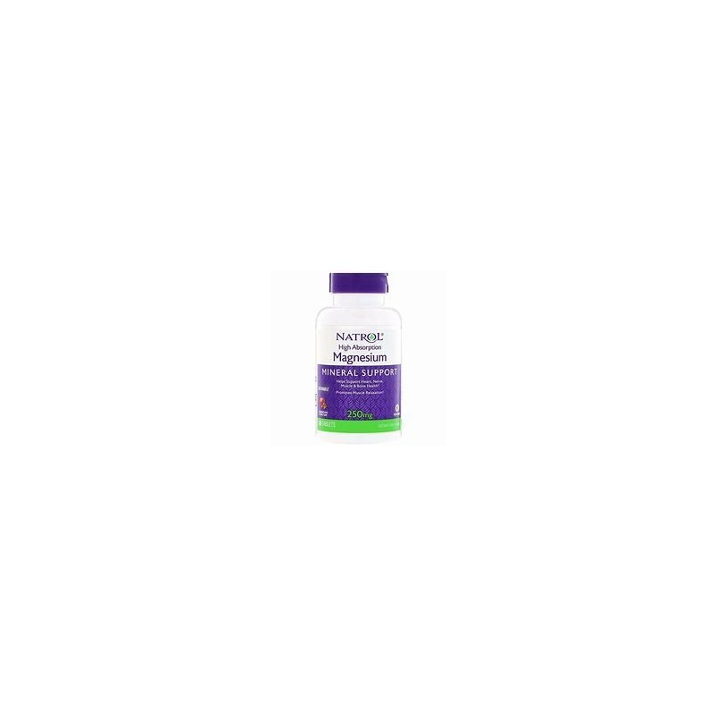 Magnesium High Absorption Natrol Magnesium High Absorption Natrol