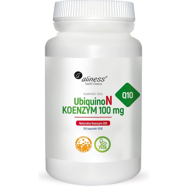 KOENZYM Q10 100mg x 100 Vege caps. KOENZYM Q10 100mg x 100 Vege caps.